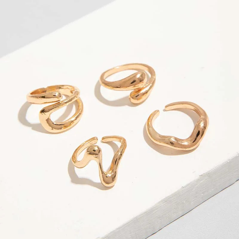 Irregular Geometric Open Rings