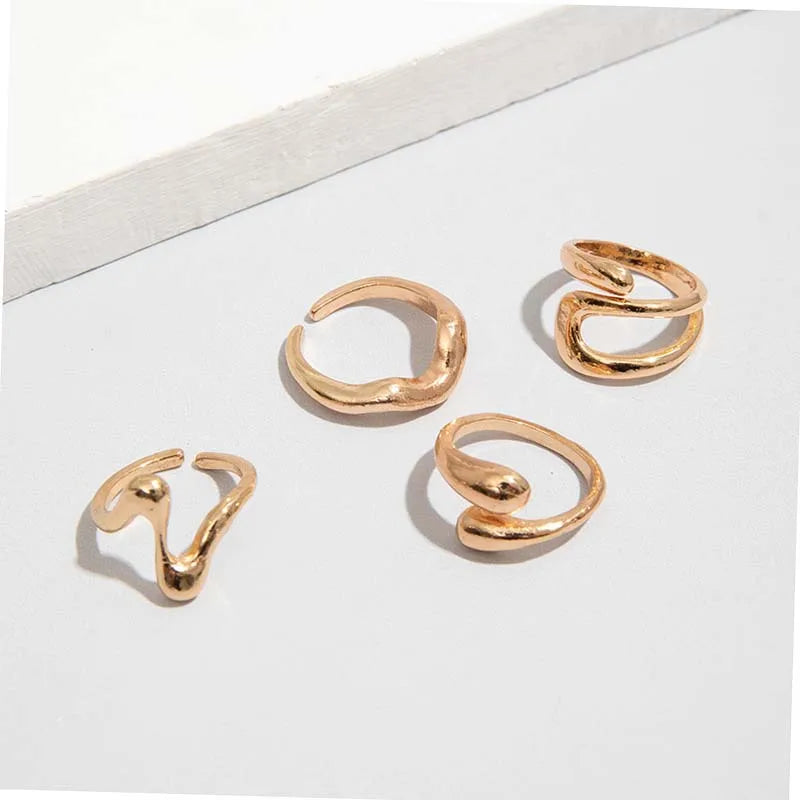 Irregular Geometric Open Rings