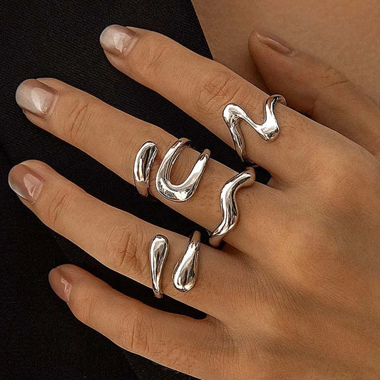 Irregular Geometric Open Rings