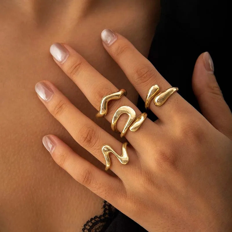 Irregular Geometric Open Rings